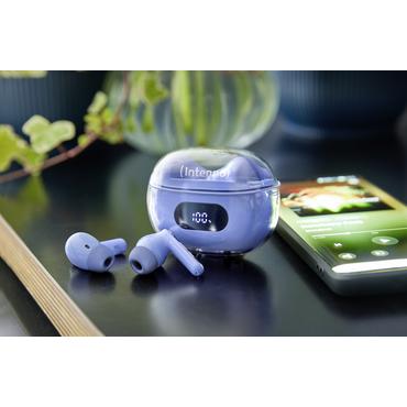 Intenso - ægte trådløse øretelefoner med mik.