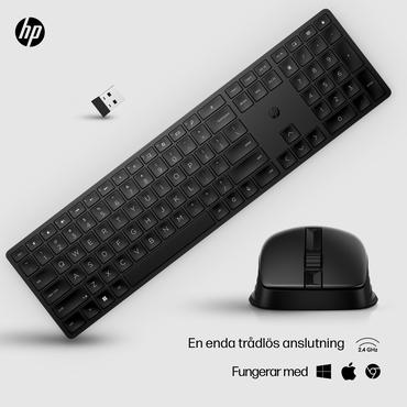 HP 650 Wireless Keyboard and M