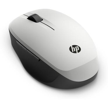 HP Dual Mode - mus - Bluetooth, 2.4 GHz - sølv