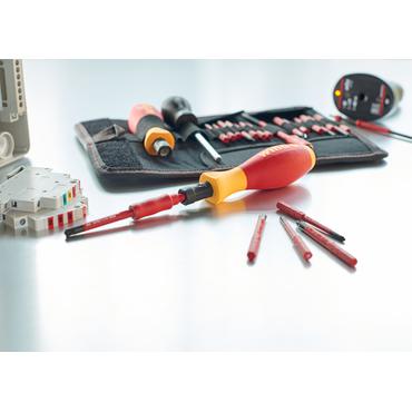 Wiha TorqueVario-S electric 2872 - torque screwdriver with bit set