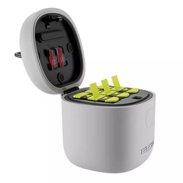 Telesin Camera Charger Waterproof Allin box Telesin Triple Charger for GoPro Hero 9/Hero 10 (GP-BTR-904-GY)