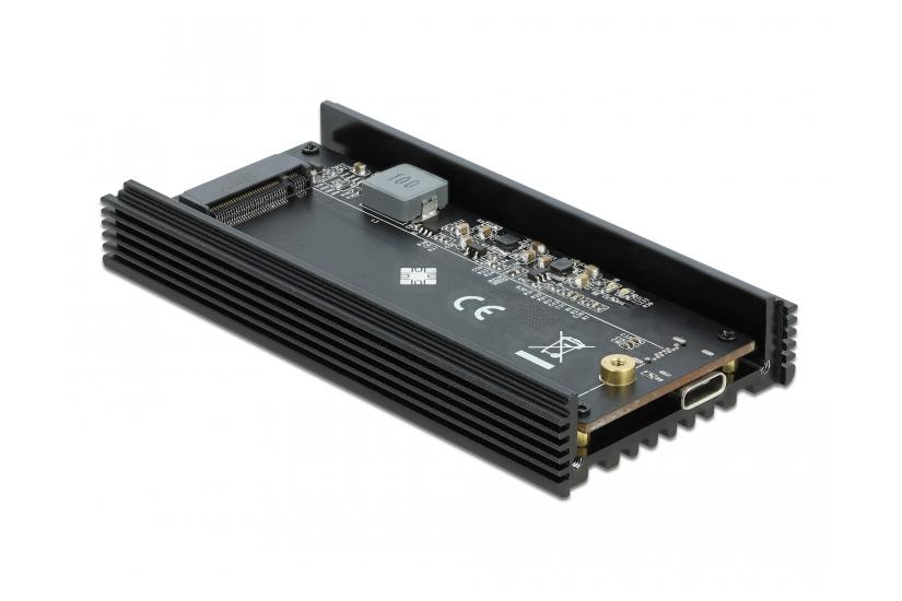 Delock - förvaringslåda - M.2 NVMe Card / PCIe (NVMe) - USB 3.2 (Gen 2x2)