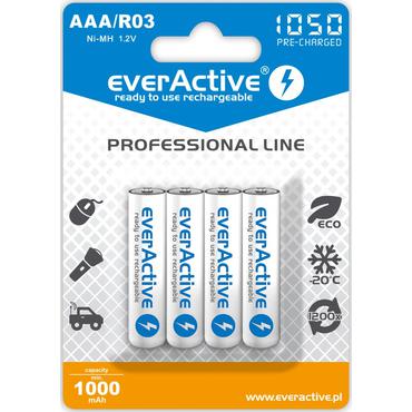 Everactive EVHRL03-1050 husholdningsbatteri Genopladeligt batteri AAA Nikkel-Metalhydrid (NiMH)
