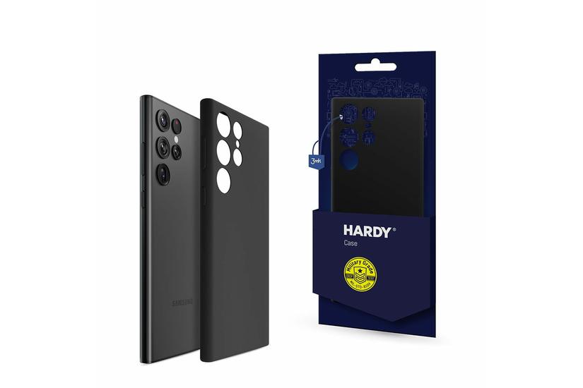 3MK HARDY Case mobiltelefon etui Sort