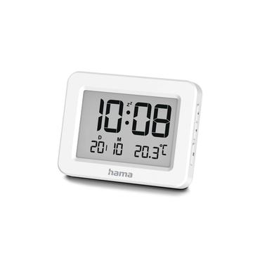 kos digital alarm clock  white
