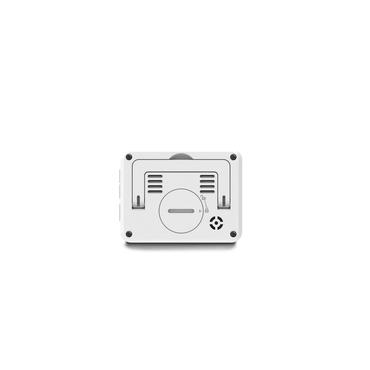 kos digital alarm clock  white