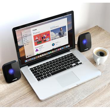 Audiocore AC835 h&oslash;jttaler Sort Ledningsf&oslash;rt 6 W