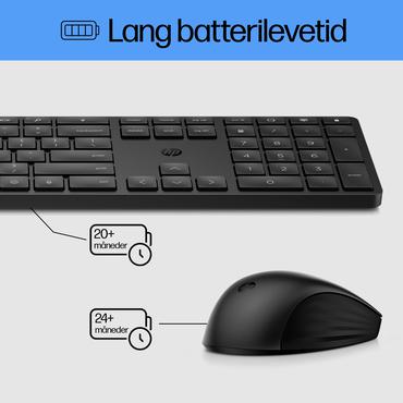 HP 650 Wireless Keyboard and M