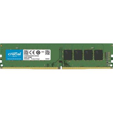 Crucial - 8GB - DDR4 RAM - 2666MHz - DIMM 288-PIN - Ikke-ECC - CL19