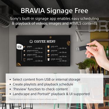 Sony Bravia Professional Displays FW-65EZ20L EZ20L Series