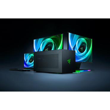 Razer Core X V2 Sort St&aring;l