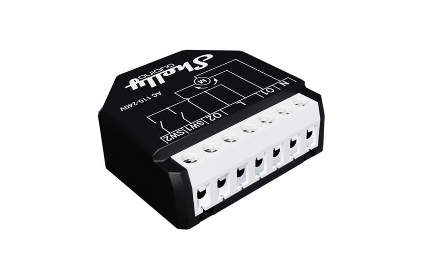Shelly Qubino Wave Shutter, relay (black/white, 2 channels)