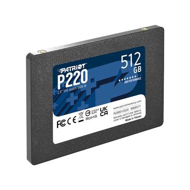 Patriot P220 - 512 GB - SATA 3Gb/s