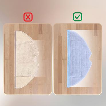 Extralink MOPY DO ODKURZACZY 8PCS XIAOMI ROBOROCK S7 SERIES S7 S7+ S7 MAX ULTRA S7 MAXV