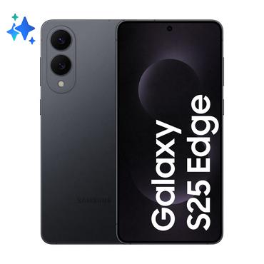 Samsung Galaxy S25 Edge 17 cm (6.7") Dual SIM Android 15 5G USB Type-C 12 GB 512 GB 3900 mAh Sort
