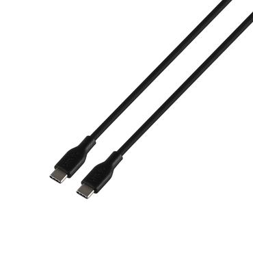 DELTACO - USB typ C-kabel - 24 pin USB-C till 24 pin USB-C - 1.5 m