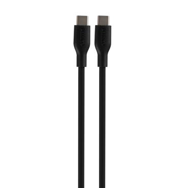 DELTACO - USB typ C-kabel - 24 pin USB-C till 24 pin USB-C - 1.5 m