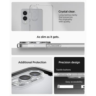 Spigen Liquid Crystal Galaxy S25 Edge crystal clear