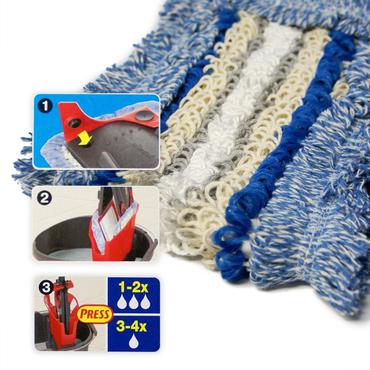 Vileda 4023103139022 tilbehør til moppe Moppehoved Blå, Hvid