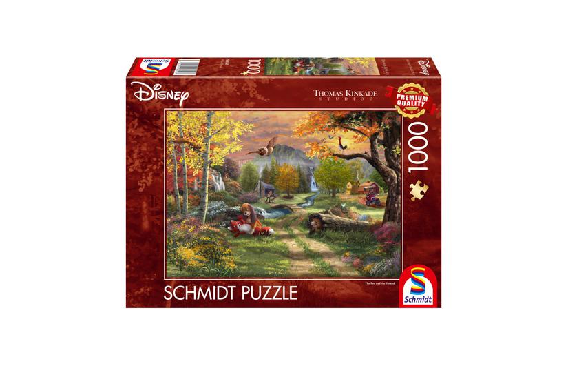Schmidt Spiele Pussel - Disney - The Fox and the Hound
