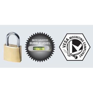 VivoLink Wall Mount Slim monteringssæt - for fladt panel