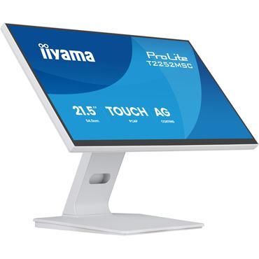 iiyama ProLite T2252MSC-W2AG computersk&aelig;rm 54,5 cm (21.4") 1920 x 1080 pixel Fuld HD LCD Ber&oslash;ringssk&aelig;rm Hvid