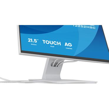 iiyama ProLite T2252MSC-W2AG computersk&aelig;rm 54,5 cm (21.4") 1920 x 1080 pixel Fuld HD LCD Ber&oslash;ringssk&aelig;rm Hvid