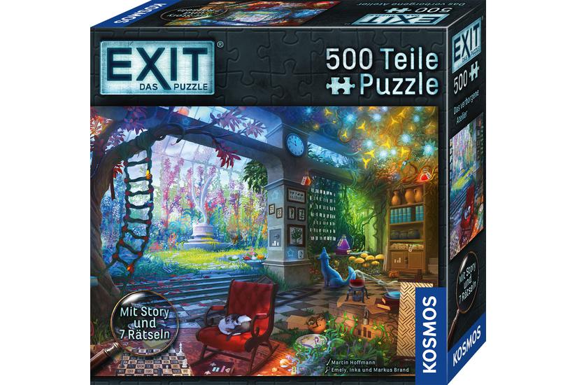 warehouse 3----EXIT - Das Puzzle  Das verborgene Atelier (500 Teile)