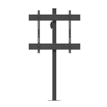 HAGOR comPROnents series st&auml;ll - f&ouml;r platt panel - fastskruvat - svart