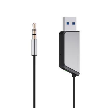 Savio TR-16 Transmitter AUX adapter with hands-free function  Bluetooth 5.3  Google Assistant/Siri