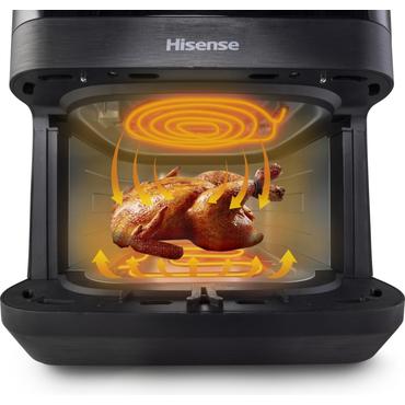 Hisense HAF2100DCD Enkelt 7,7 L 2100 W Varmluftsteger Sort