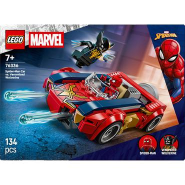 LEGO Marvel Spider-Man-bil mod venomiseret Wolverine