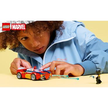 LEGO Marvel Spider-Man-bil mod venomiseret Wolverine