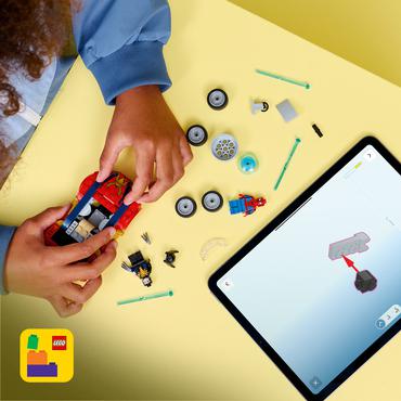 LEGO Marvel Spider-Man-bil mod venomiseret Wolverine