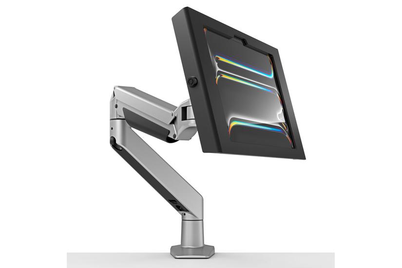Compulocks iPad Pro M4 11" (2024), Apex Enclosure Reach Articulating Arm monteringssats - f&ouml;r surfplatta - svart, silver