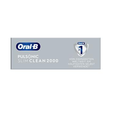 Oral-B Pulsonic Slim Clean 2000 Grey Elektrische Zahnbürste