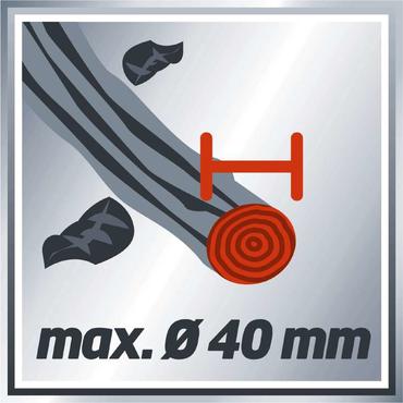 Einhell GC-RS 2540 kompostkv&aelig;rn 2000 W Tromme