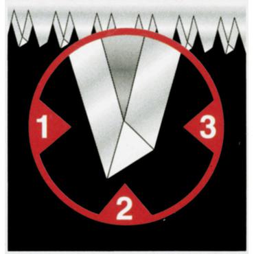 Stanley 2-15-281 h&aring;ndsav 38 cm Sort, Rustfrit st&aring;l, Gul