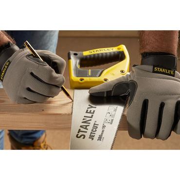 Stanley 2-15-281 h&aring;ndsav 38 cm Sort, Rustfrit st&aring;l, Gul