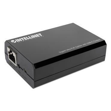 Intellinet 561693 netværks-splitter Strøm over Ethernet (PoE) Sort