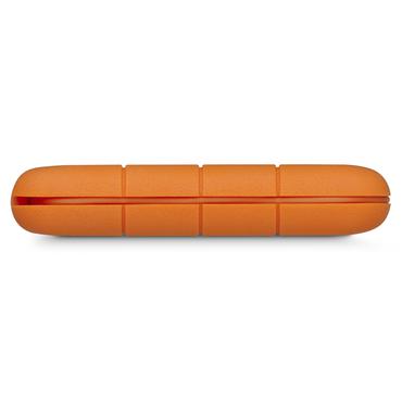 LaCie Rugged Secure ekstern harddisk 2 TB 2.5" USB Type-C 3.2 Gen 1 (3.1 Gen 1) Orange, Hvid