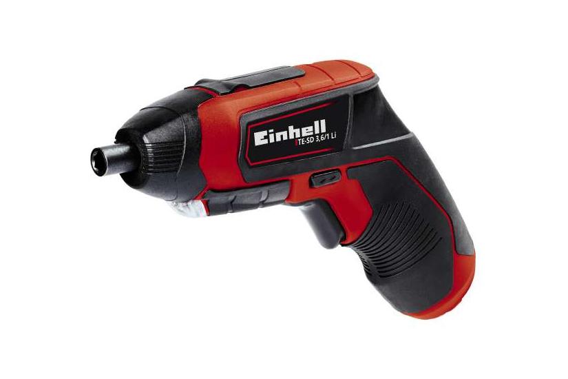 Einhell TE-SD 3,6/1 Li Sort, R&oslash;d