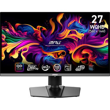 MSI MPG 271QRX QD-OLED sk&auml;rm - 26.5" - 0,03ms - WQHD 2560x1440 vid 360Hz