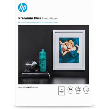 HP Premium Plus Photo Paper - fotopapper - blank - 20 ark - A4 - 300 g/m&sup2;