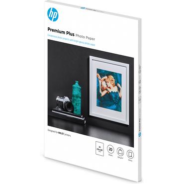 HP Premium Plus Photo Paper - fotopapper - blank - 20 ark - A4 - 300 g/m&sup2;