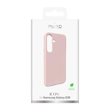 Samsung Galaxy S25 silicone cover ICON, pink