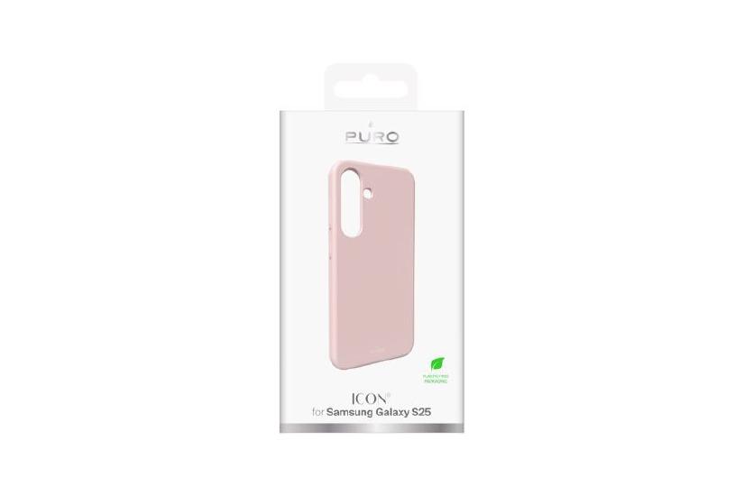 Samsung Galaxy S25 silicone cover ICON, pink