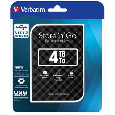 Store n Go 4TB USB 3.0   53223