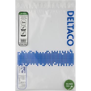 Deltaco SCSC-3-SUU InfiniBand og fiberoptisk kabel 3 m SC Gul