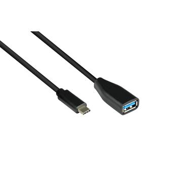 Good Connections USB-kabel - 0.1 m - USB Type-C - USB A - USB 3.2 Gen 1 (3.1 Gen 1)